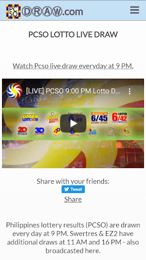 PCSO Lotto Results PC