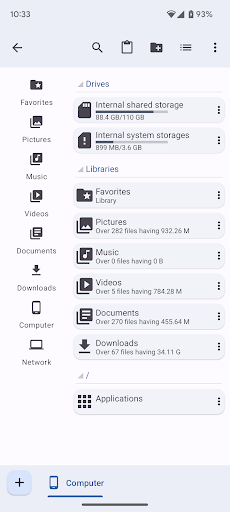 Computer File Explorer پی سی