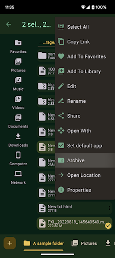 Computer File Explorer پی سی