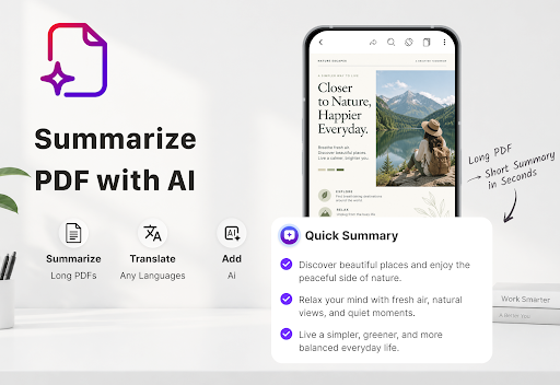 AI PDF: Reader & Summary PC