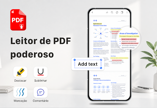 AI PDF: Leitor & Resumo para PC