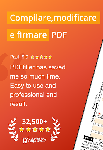 pdfFiller per modificare PDF PC