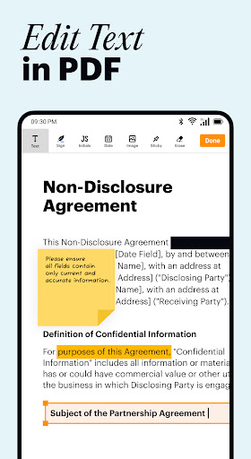 pdfFiller Edit, fill, sign PDF পিসি