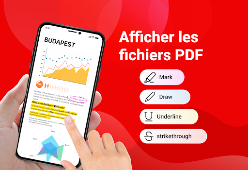 Lecteur PDF: Viewer & Éditeur PC