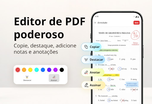 Leitor de PDF & Editor de PDF para PC