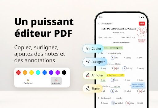 Lecteur PDF - PDF, DOCX, XLSX PC
