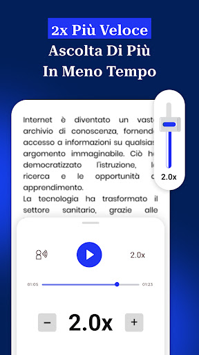 Altoparlante PDF e lettore PDF