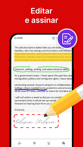 Leitor PDF e Scanner Docs para PC