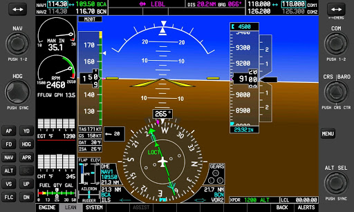 GlassCockpit To Sim PC