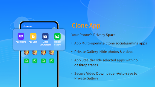 Clone App-Parallel Dual Space