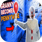 Scary Clown Granny Pennywise PC