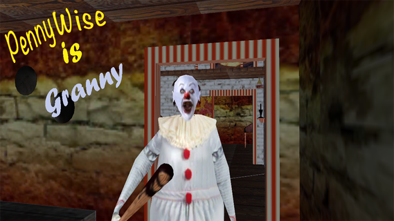 Scary Clown Granny Pennywise PC