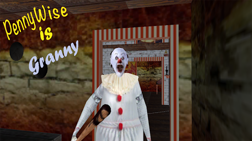 komputer Scary Clown Granny Pennywise