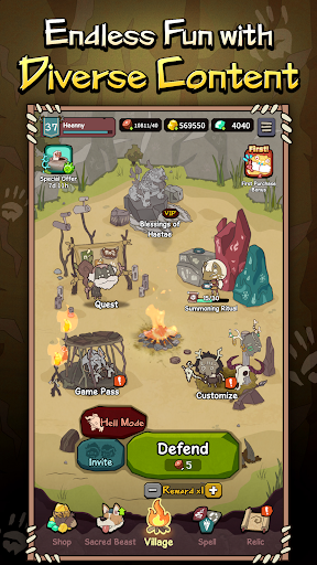 Epic Shaman Battle: 4P Defense