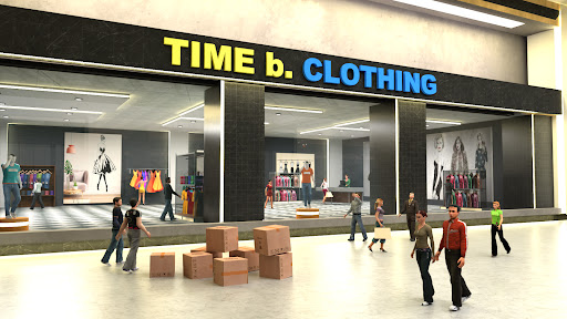 Mall & Fast Food Simulator 3D