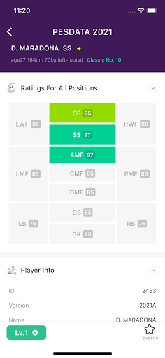 PESData - eFootballDB & PESDB পিসি