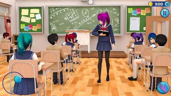 Anime Virtual School Teacher