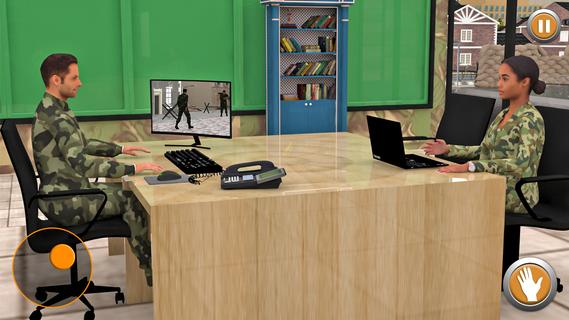 Virtual Army Girl simulator