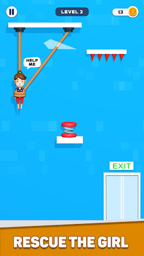 Rescue Couple - Rope Cut Games