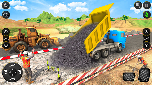 Symulator budowy dróg 3D