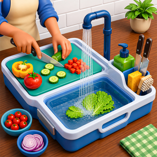 Kitchen Set Fun Cooking Time الحاسوب