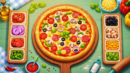 Kitchen Set Fun Cooking Time الحاسوب