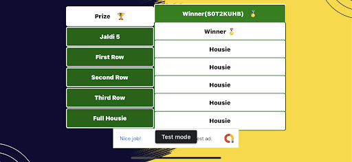 Online Housie Friends Tambola PC