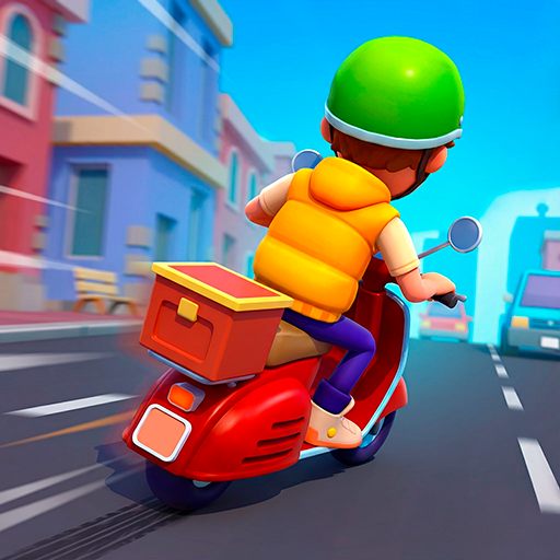 Paper Boy Race - لعبة سيارات