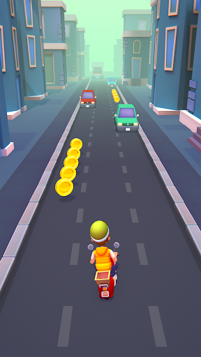 Paper Boy Race - لعبة سيارات