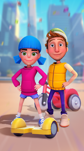 Paper Boy Race - لعبة سيارات