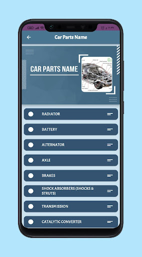 Car Parts Name পিসি