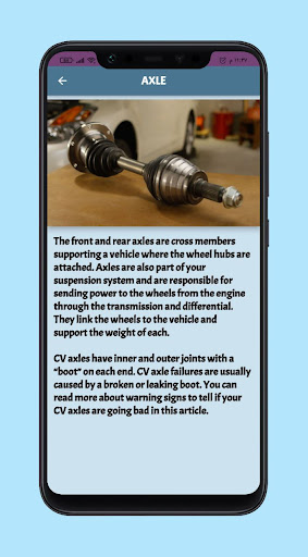 Car Parts Name পিসি