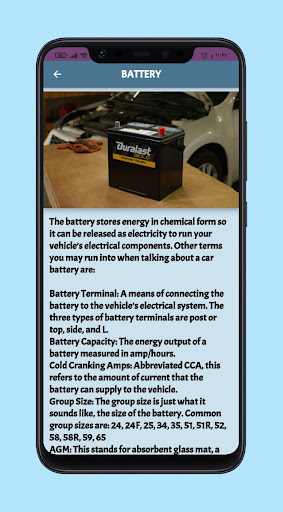 Car Parts Name পিসি