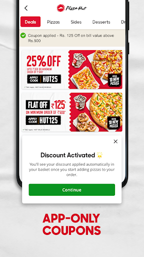 Pizza Hut India - Delivery App ????