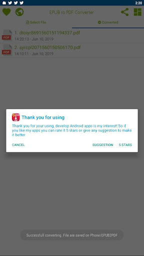 EPUB to PDF Converter پی سی