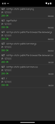 Simple HTTP Server PC版