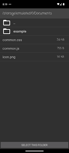 Simple HTTP Server PC版