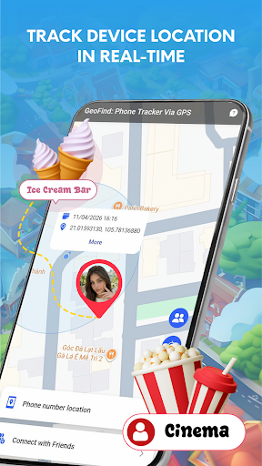 GeoFind: Phone Tracker Via GPS