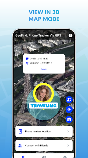 GeoFind: Phone Tracker Via GPS