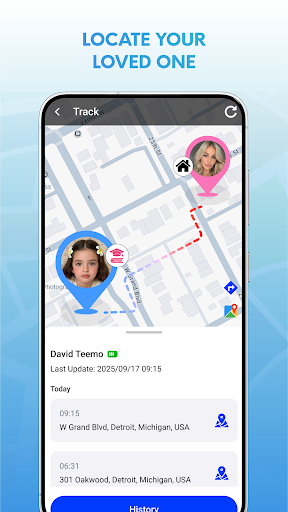 GeoFind: Phone Tracker Via GPS