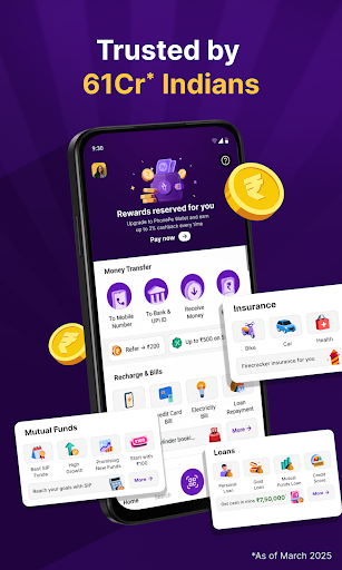PhonePe UPI, Payment, Recharge PC