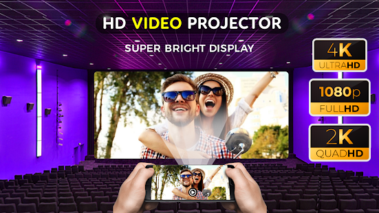 HD Video Projector Simulator - Video Projector HD الحاسوب