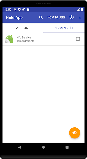 Hide Application পিসি
