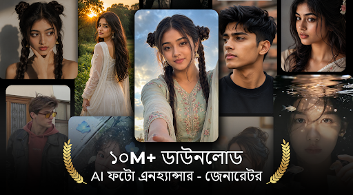 AI ফটো এনহ্যান্সার ও জেনারেটর