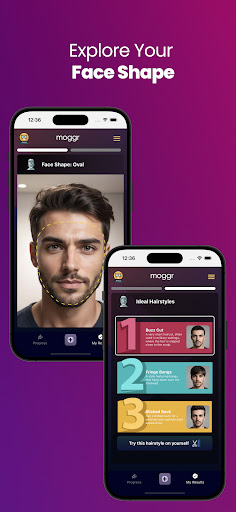 Moggr - Haircut & Looksmax AI پی سی