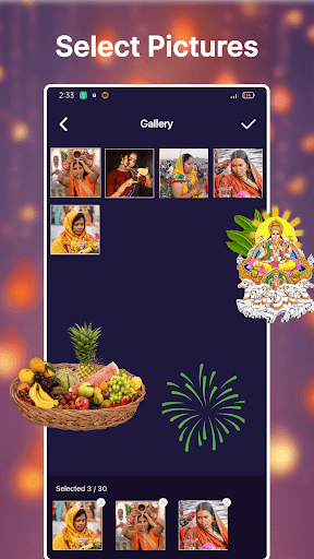 Chatth Pooja Photo Video Maker PC