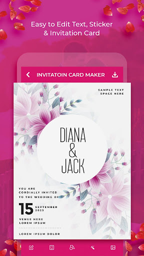 Wedding Invitation Card Maker پی سی