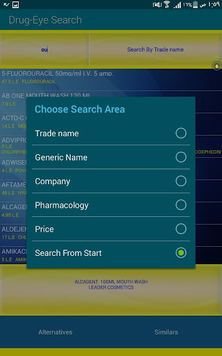 drug eye index PC