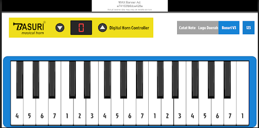 Pianika Basuri Melodica PC