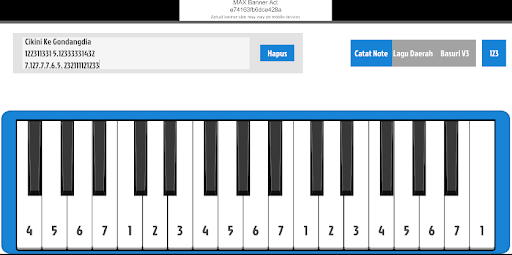 Pianika Basuri Melodica PC